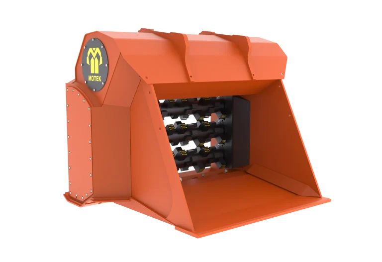 Cuchara MOTEK MTS312-H para cribado y trituración